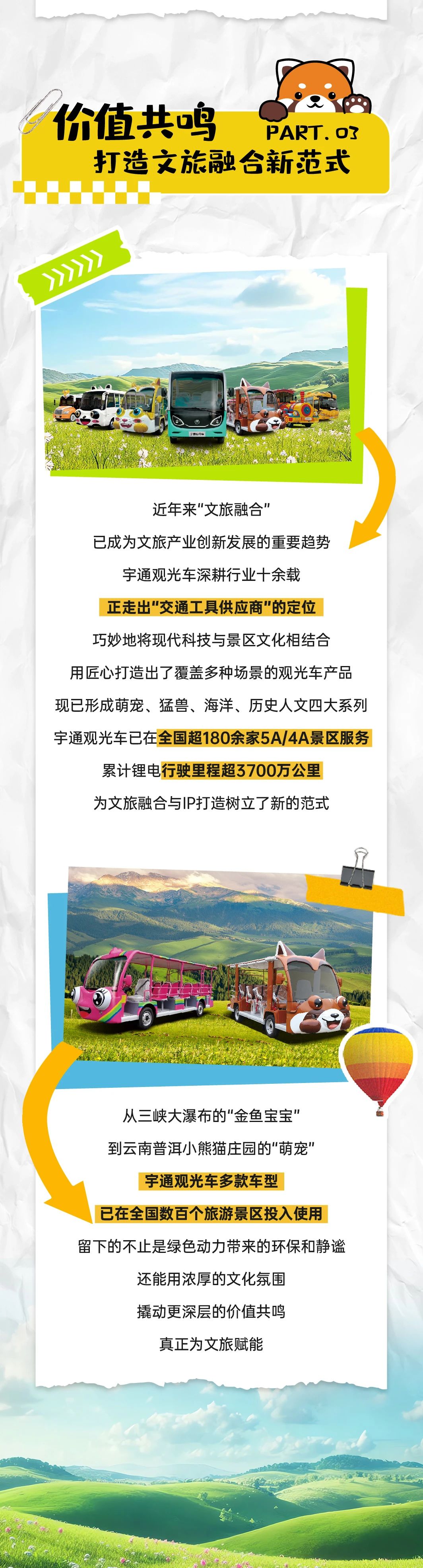 幸运彩“小熊猫”观光车驶入普洱太阳河森林公园，共筑生态文旅新图腾